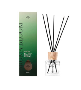 Аромадиффузор AROMA BLOOM Blond cedar (Белый кедр) с палочками