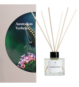 Аромадиффузор "Австралийская вербена" для дома с палочками AROMA BLOOM Australian verbena