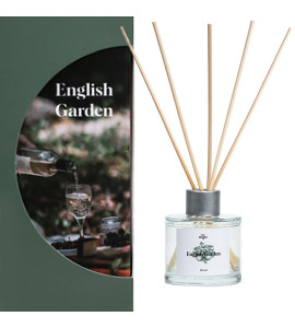Аромадиффузор "Английский сад" для дома с палочками AROMA BLOOM English garden