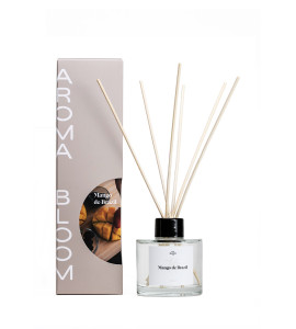 Аромадиффузор "Бразильский манго" для дома с палочками AROMA BLOOM Mango de Brazil