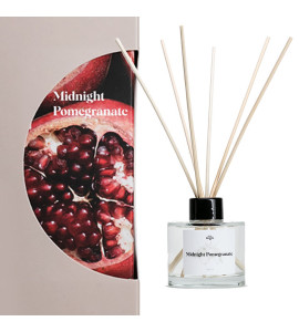 Аромадиффузор "Гранатовые сумерки" для дома с палочками AROMA BLOOM Midnight pomegranate
