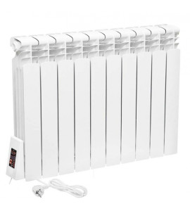 Электрорадиатор ERAFLYME ELITE 10L, 1200 Вт на 24 кв.м, 10 секций, левое подключение