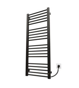 Полотенцесушитель черный KOSSER Стэп 1200х500 ER