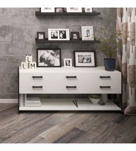 Тумба под ТВ с ящиками Metal & Wood Т-1500-6
