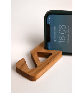 Деревянная подставка держатель для телефона Moku 4,5х9,5х1 см