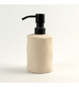 Диспенсер для жидкого мыла PORTO BA-34 BEIGE/BLACK 350 мл