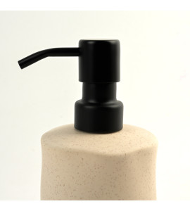 Диспенсер для жидкого мыла PORTO BA-34 BEIGE/BLACK 350 мл