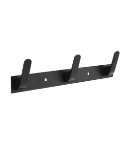 Вешалка черная на три крючка MVM HA-01/3 BLACK