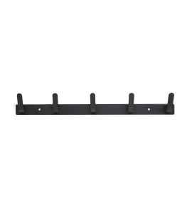 Вешалка черная на пять крючков MVM HA-01/5 BLACK