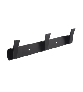 Вешалка черная на три крючка MVM HA-02/3 BLACK