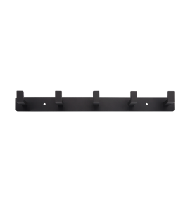 Вешалка черная на пять крючков MVM HA-05/5 BLACK