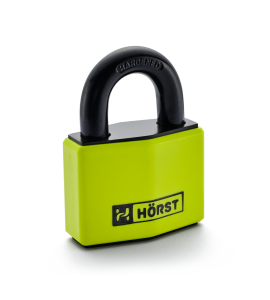 Замок навесной из ламинированной стали HORST HR-SP1-60D