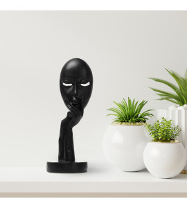 Статуэтка Лицо задумчивое DH-ST-03 BLACK