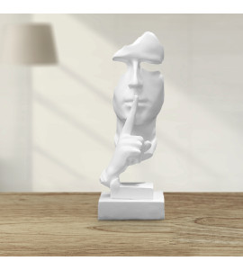 Статуэтка Лицо загадочное DH-ST-05 WHITE